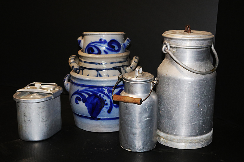 Dekoset "Bauernhof", 6tlg. nostalgische Gefäse 12 - 31cm